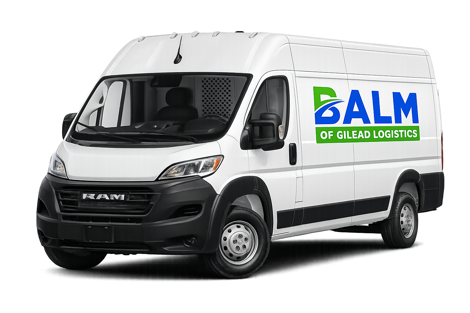 Balm of Gilead Logistics delivery van